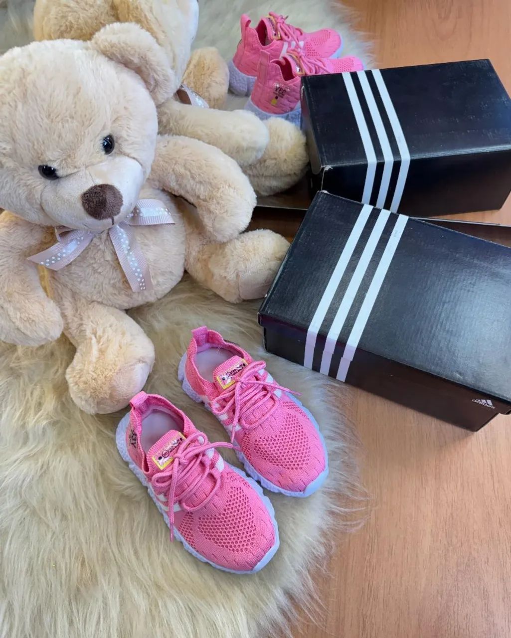 Tênis Infantil Rosa - Novo - Foto 4