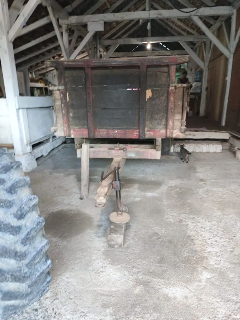 Carreta (reboque) para trator (3 metros 1 eixo) - Foto 2