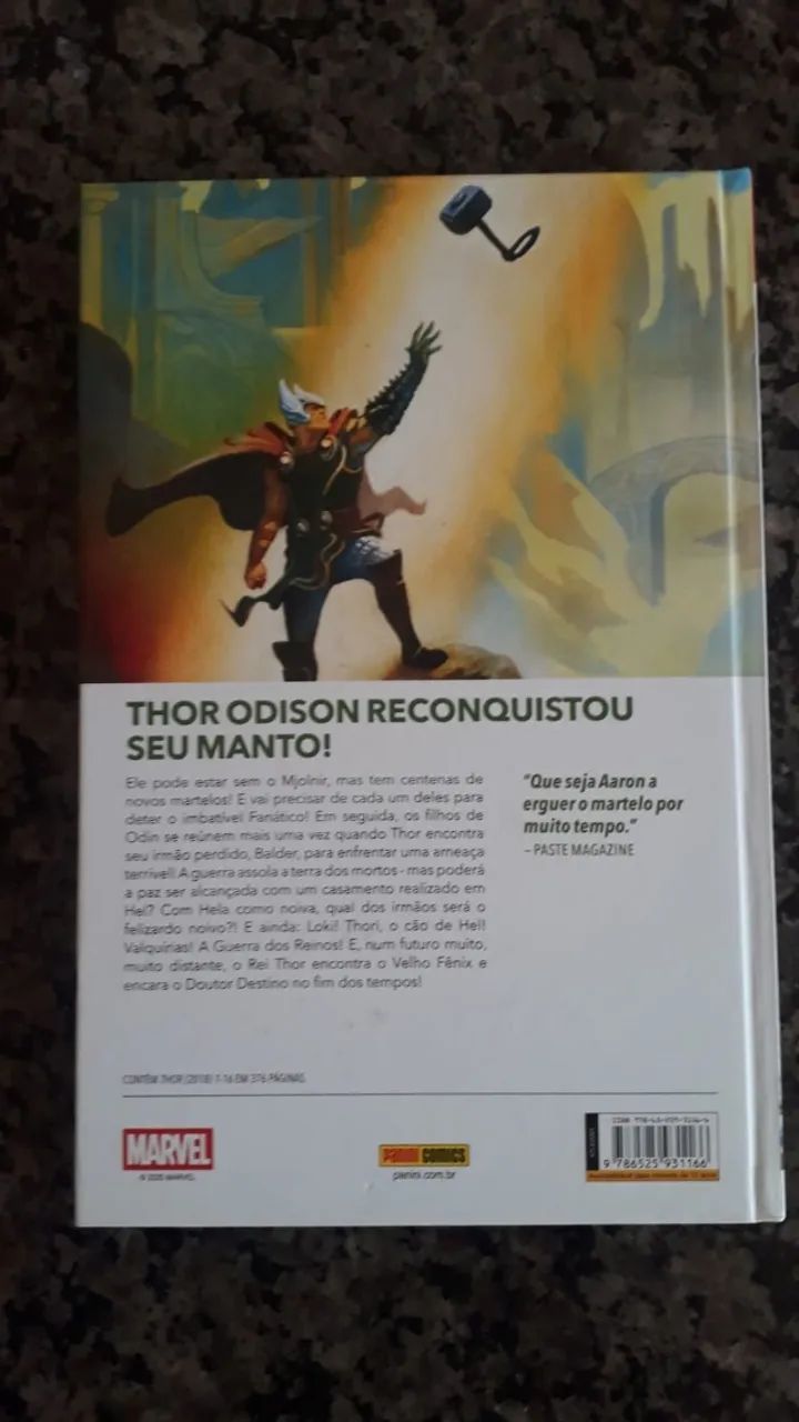 THOR - O Deus do Trovão Renasce - Marvel - Foto 2