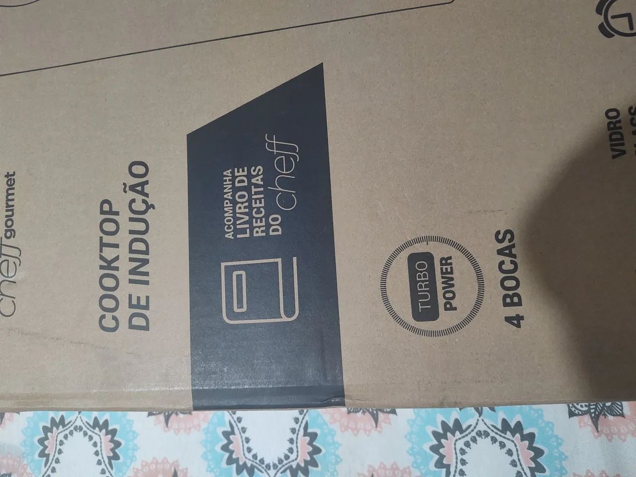 Cooktop de Indução EOS Cheff Gourmet 7.000W 4 Bocas - Foto 3