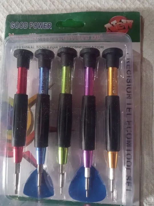 Kit De Ferramentas 7 Peças com 5 chaves e 2 espátulas - Foto 6