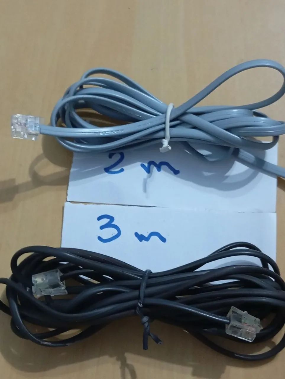 15 Fios Telefônicos RJ-11 Novos e usados - Foto 4