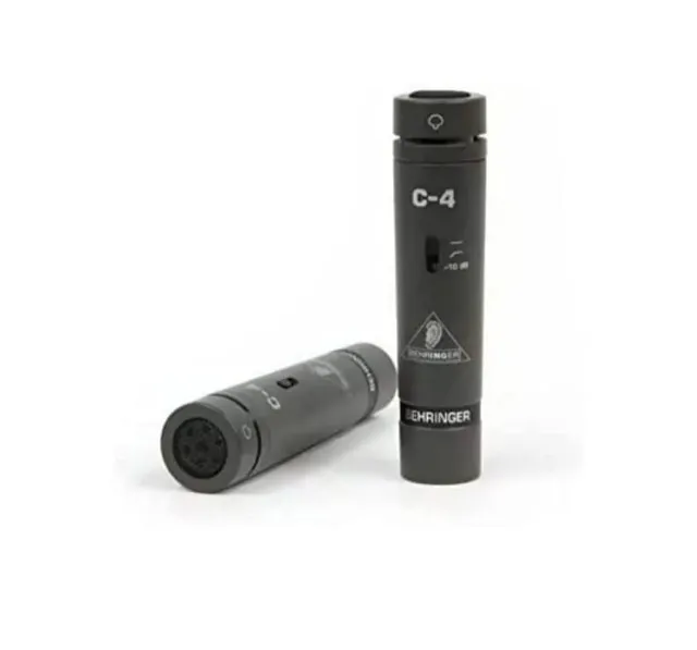 Par de microfones condensador Behringer C-4