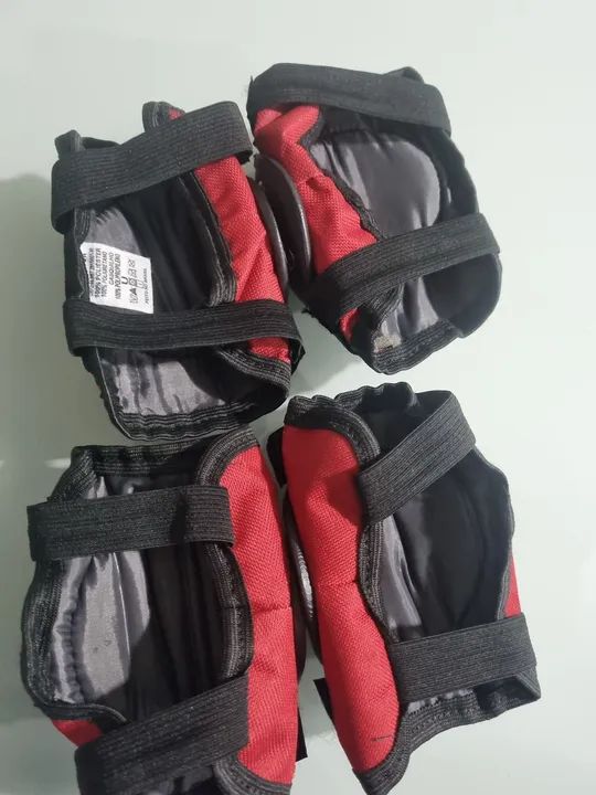 Conjunto de joelheira e cotoveleira infantil  - Foto 4