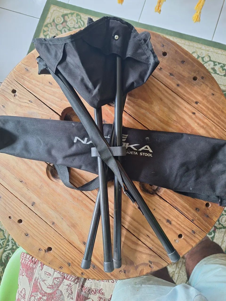 Banqueta Stool Nautika - Ideal para Camping - Foto 2