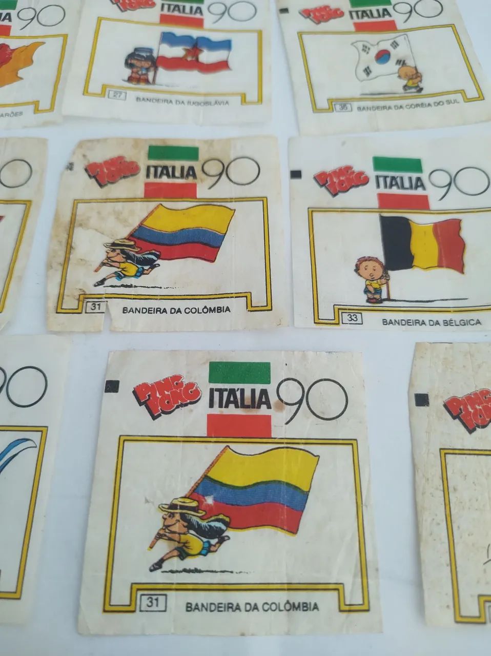 Figurinhas Copa do Mundo Itália 90 - Foto 3