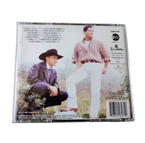 CD Leandro e Leonardo Volume 9 1995 Continental EastWest Sertanejo - Foto 5