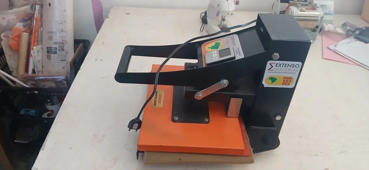 Maquina de sublimação A4 semi nova - Foto 2