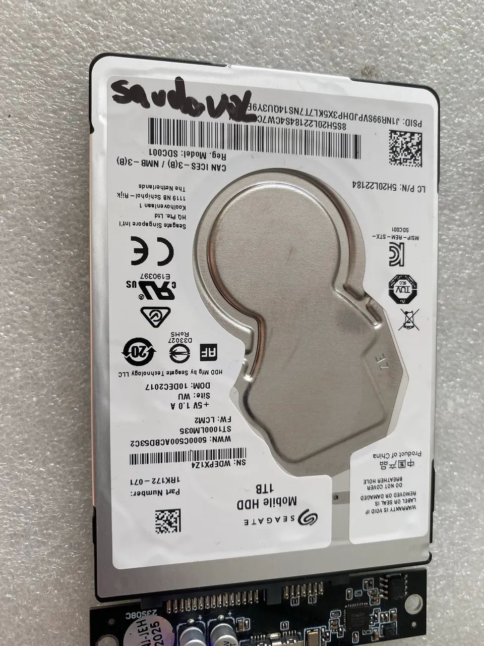 Hd de 1terabyte Seagate 