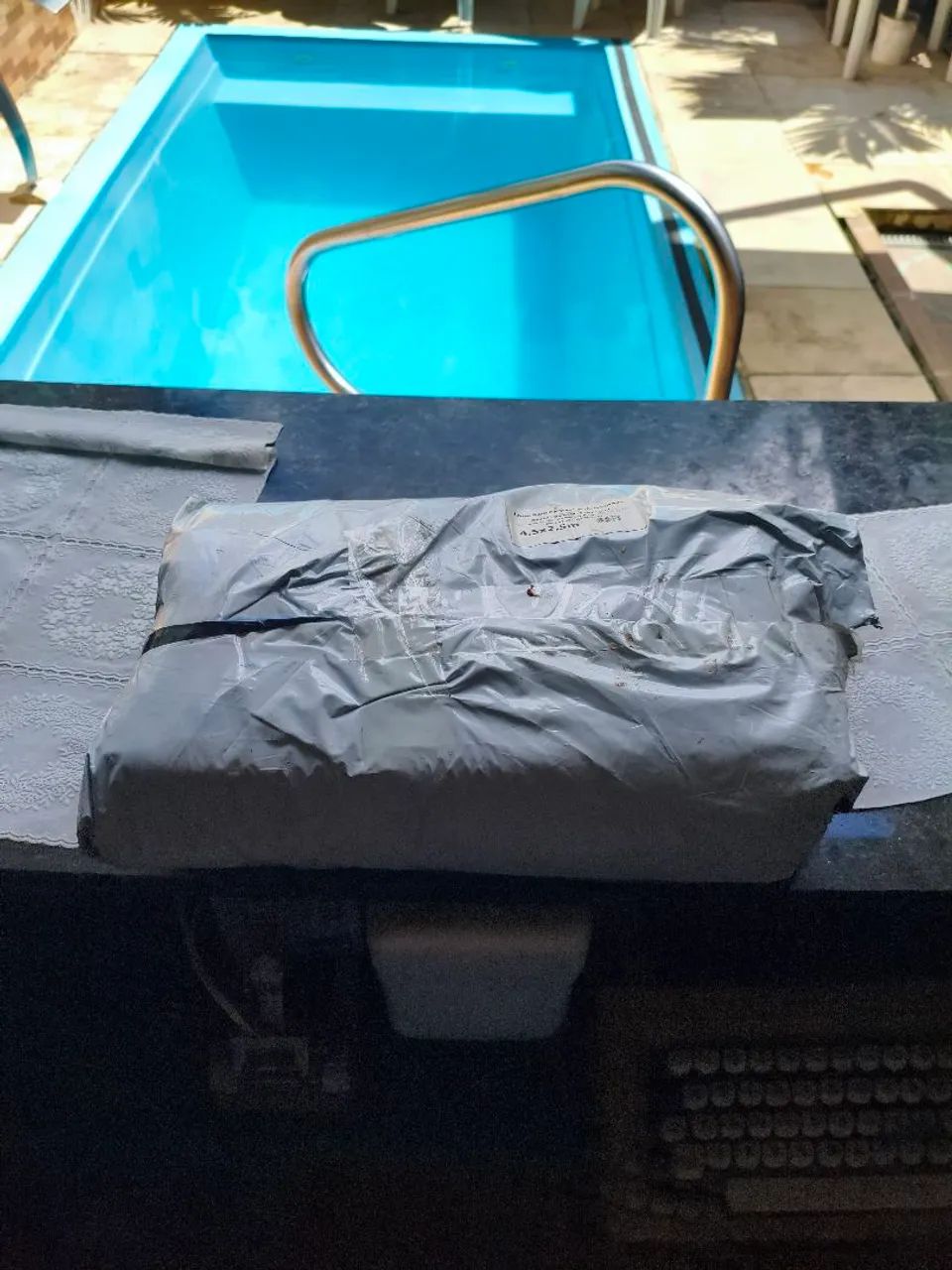 Capa de segurança piscina  - Foto 2