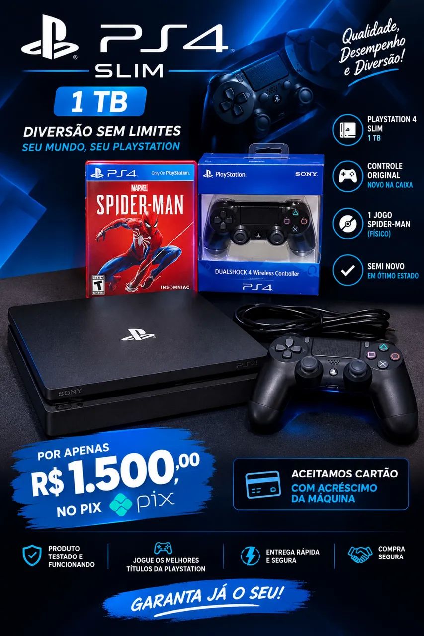 PS4 Slim 1 TB 