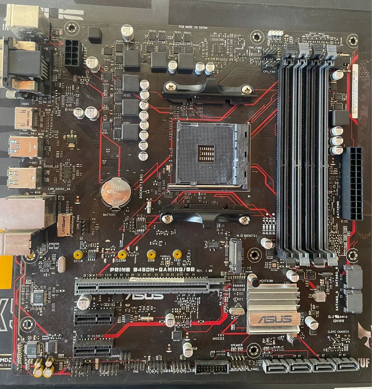 Placa mãe B450M-GAMING/BR Gigabyte