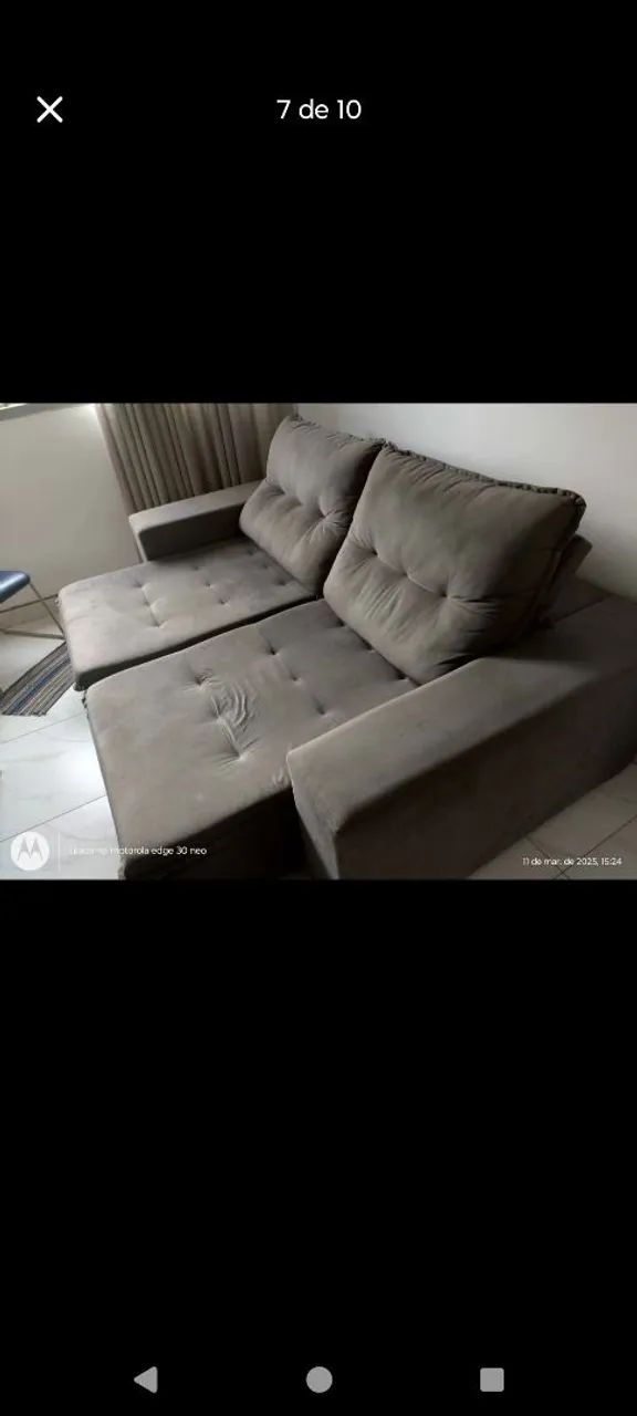 sofa retrátil vendo  - Foto 4