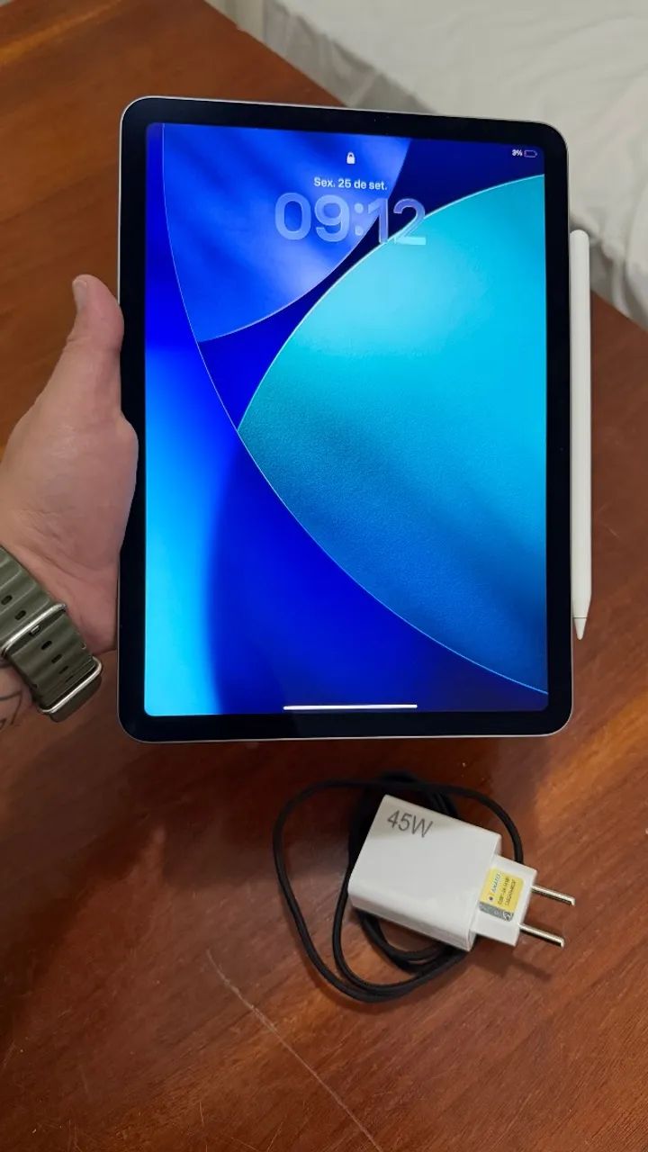 iPad Air M3 128 + Apple pencil Pro - todo original