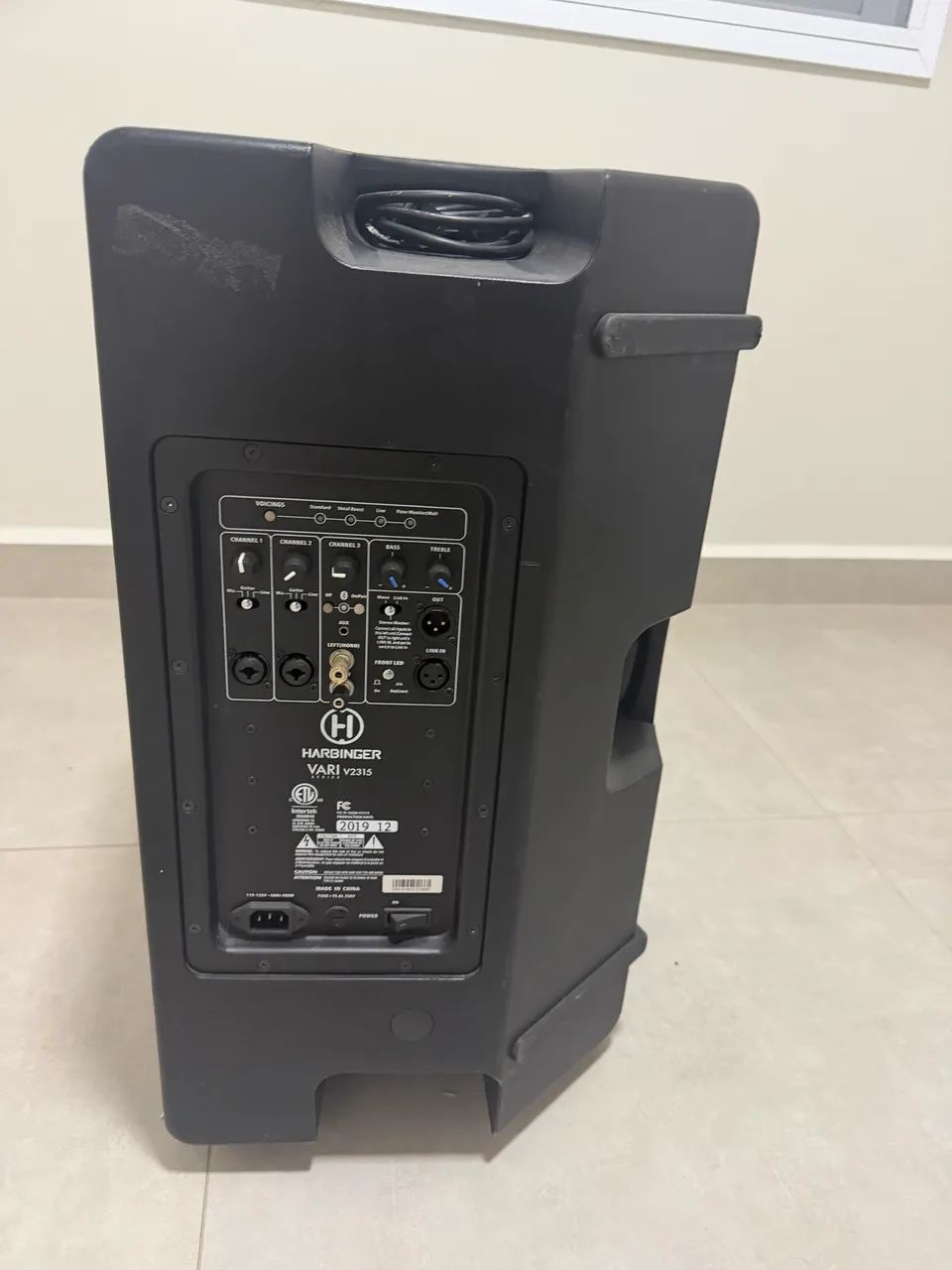 Caixa Ativa Harbinger VARI V2315 15 400W Bluetooth - Importada - Foto 3