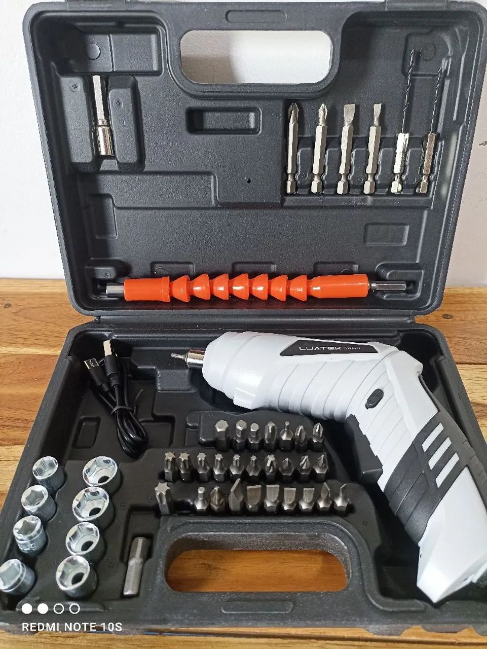 Mini parafusadeira recarregável com kit tools/ SUPER OFERTA IMPERDÍVEL 2