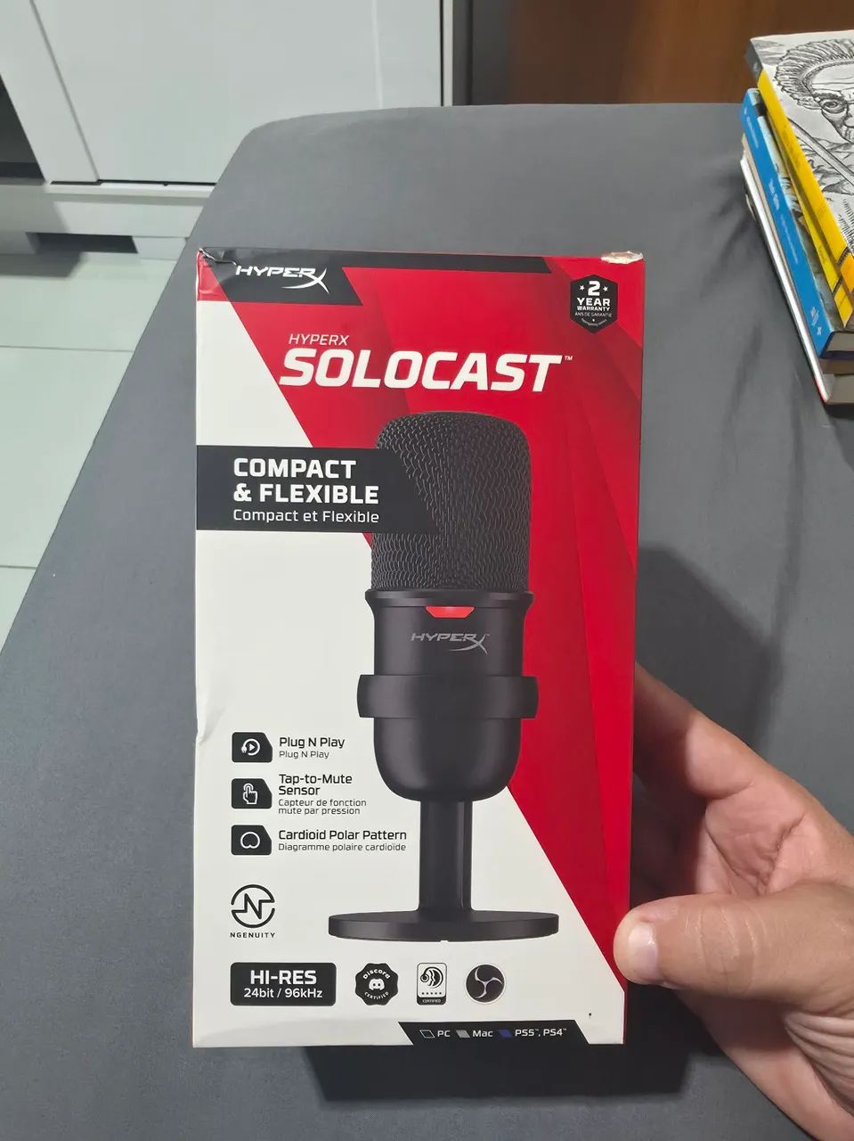 Microfone hyperx