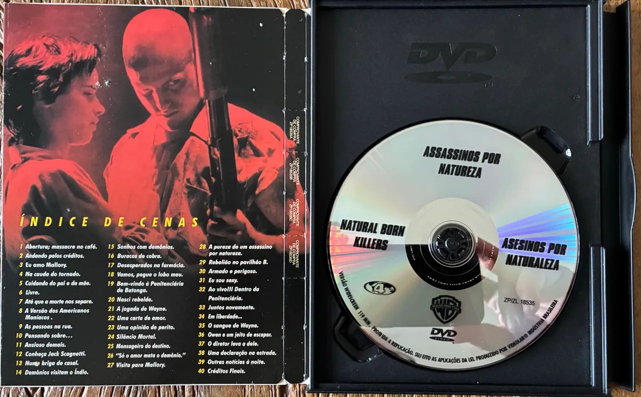 ASSASSINOS POR NATUREZA - DVD - Foto 2