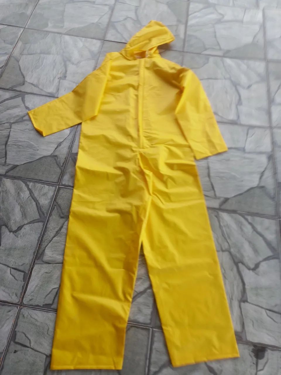 Macacão de PVC 030 forro misto em algodão. 