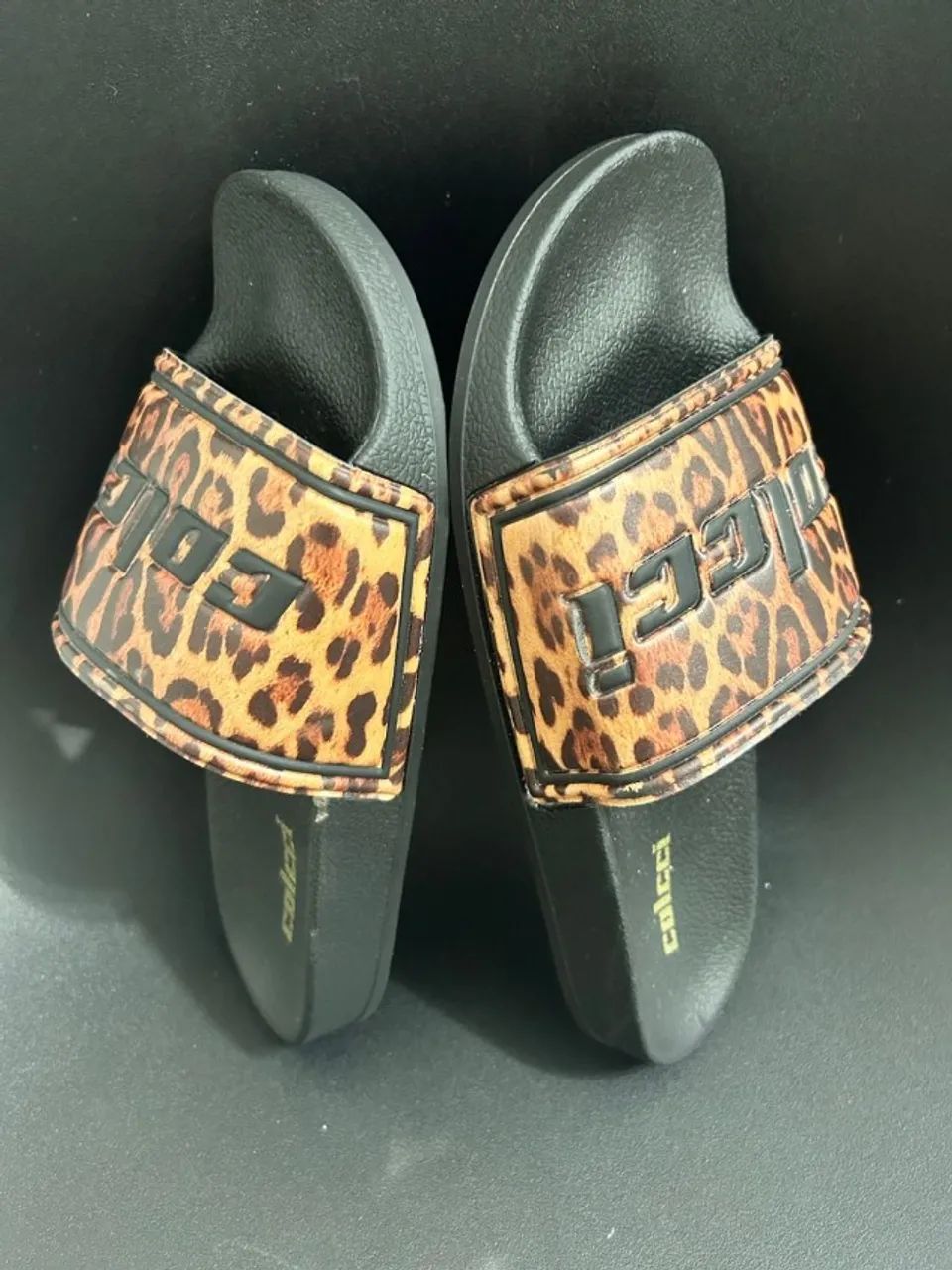 chinelo colcci onça 37/38 - Foto 4