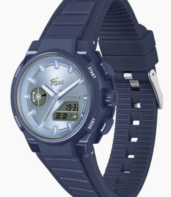 Relógio Lacoste feminino LC33 azul - Foto 2