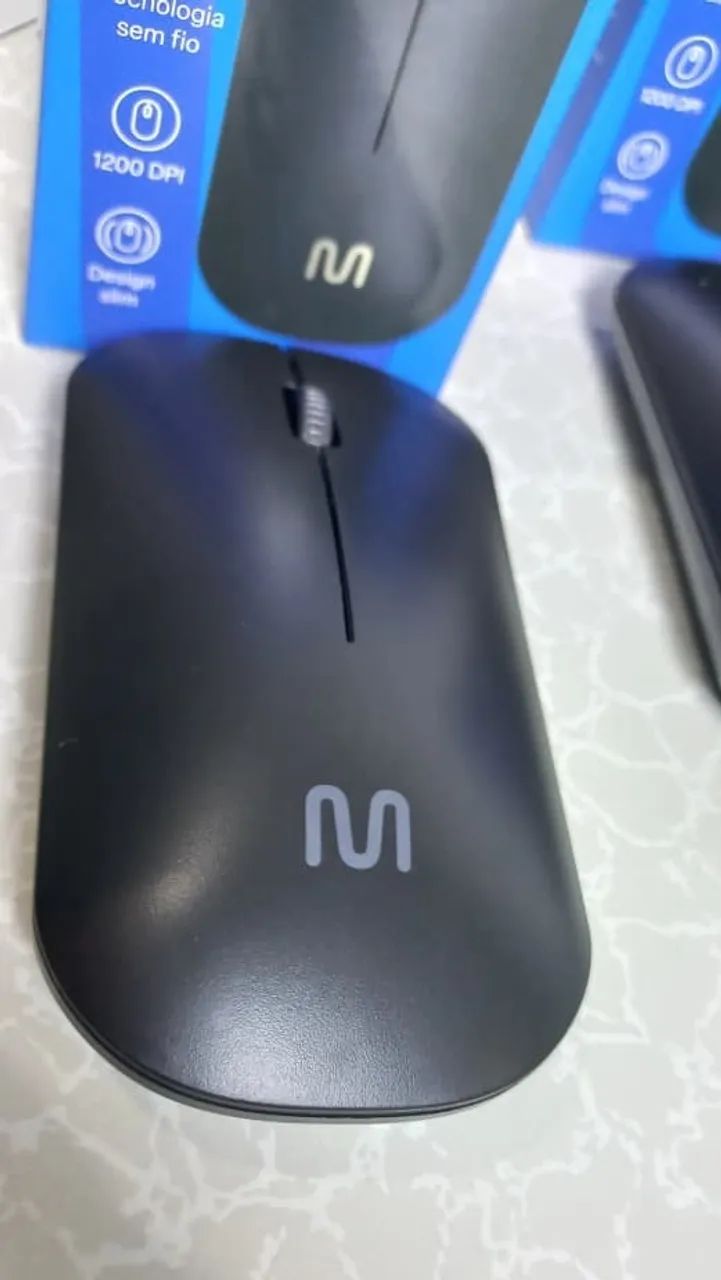 MOUSE SEM FIO, JÁ VAI COM PILHAS