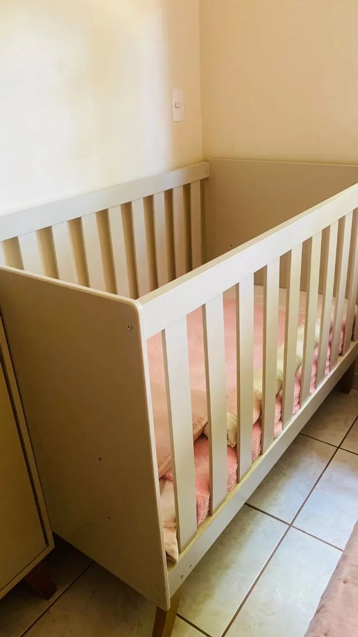 BERÇO E CAMA COMO NOVOS UNISEX