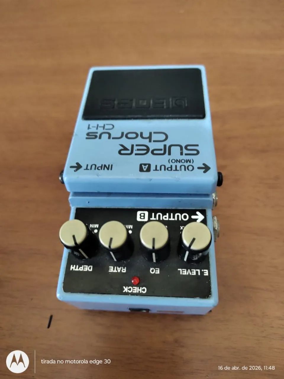 Pedal boss ch1 super chorus - Foto 2