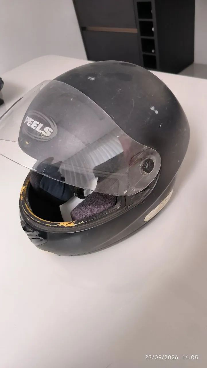 Capacete PEELS usado - Foto 5