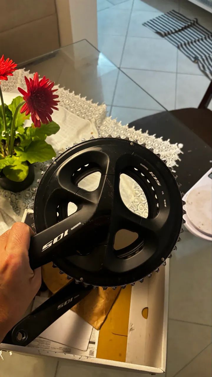 Pedivel Shimano 105 170mm - Foto 4