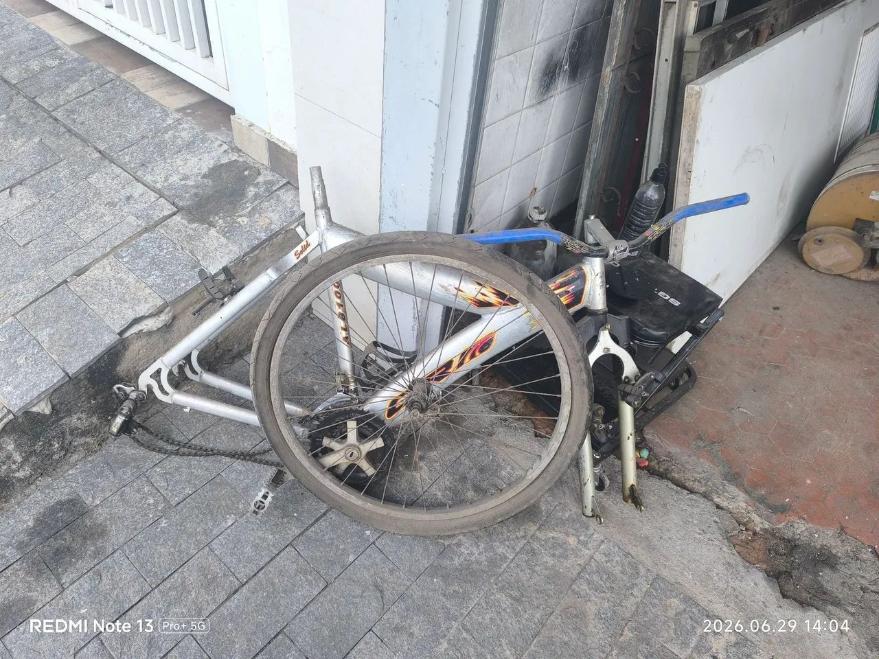 Bicicleta de alumínio clássica aro 26