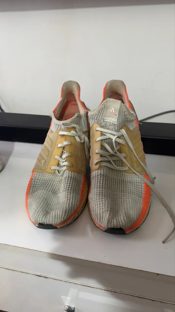 Adidas Branco Ultraboost Masculino  - Foto 4