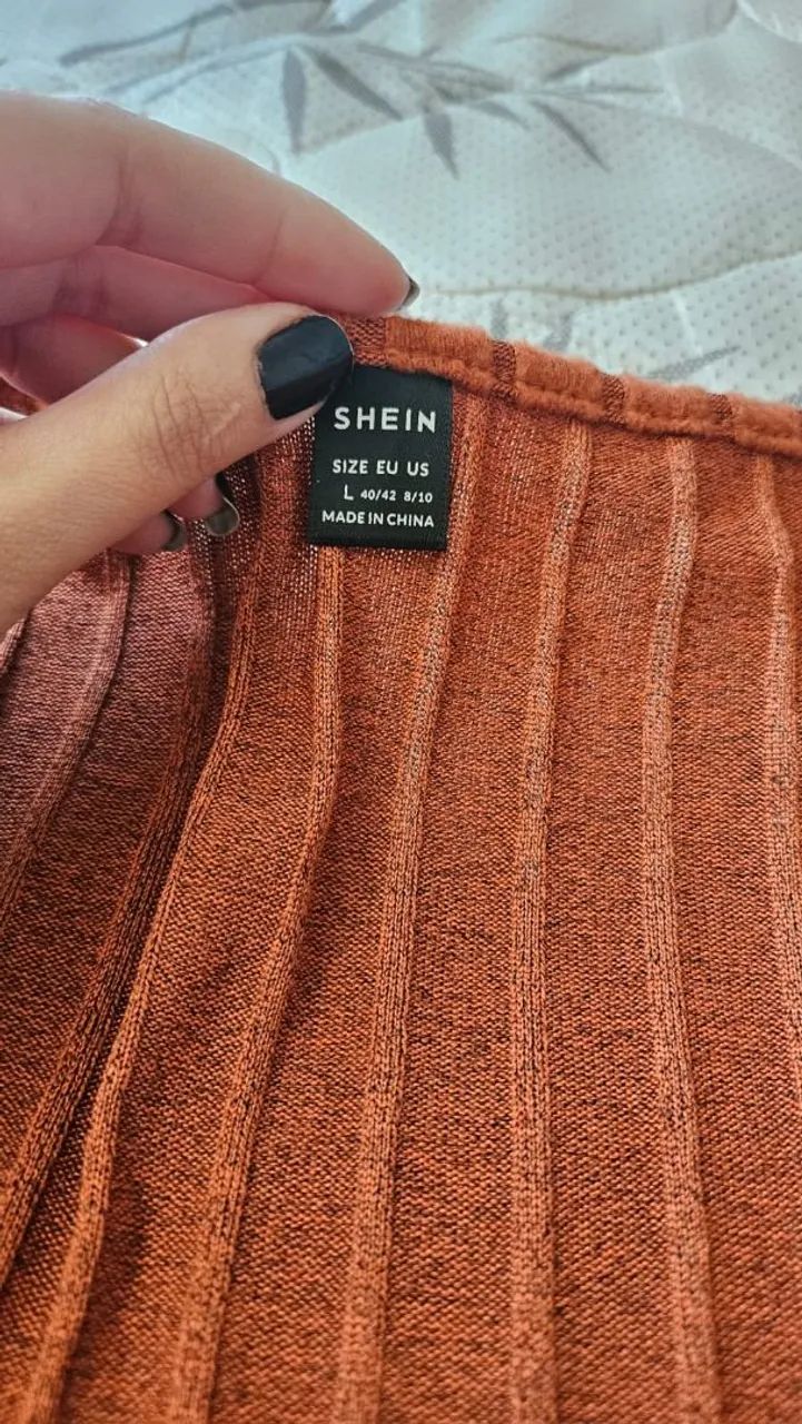 Blusa laranja shein - Foto 2