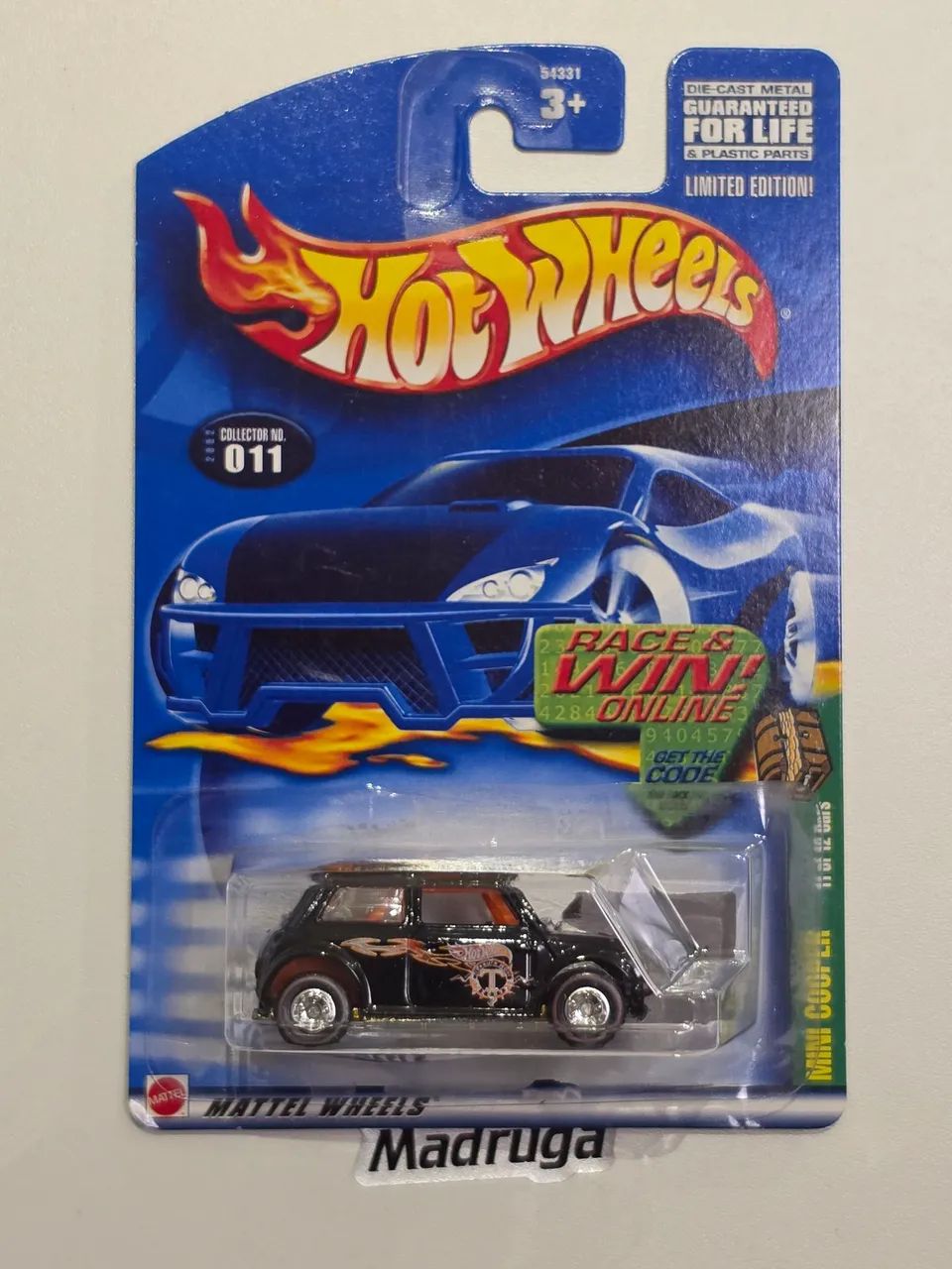 Hot Wheels STH TH Mini Cooper Morris Preta 2002 - Hobbies e