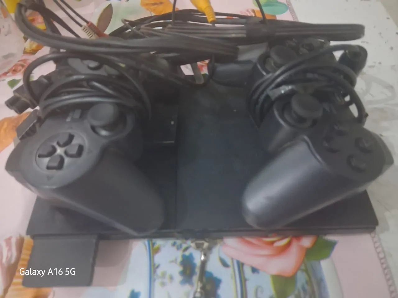PS2 COMPLETO DOIS CONTROLE - Foto 2