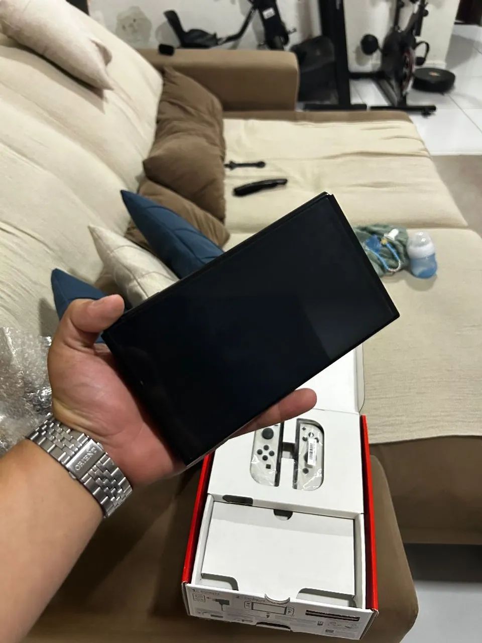 Nitendo Switch OLED ZERADO - Foto 2