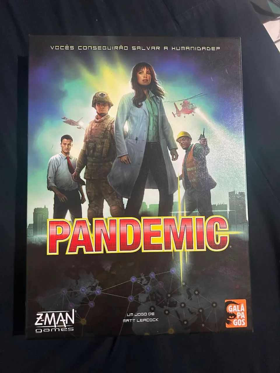 Pandemic - Jogo de Tabuleiro (Nunca usado)