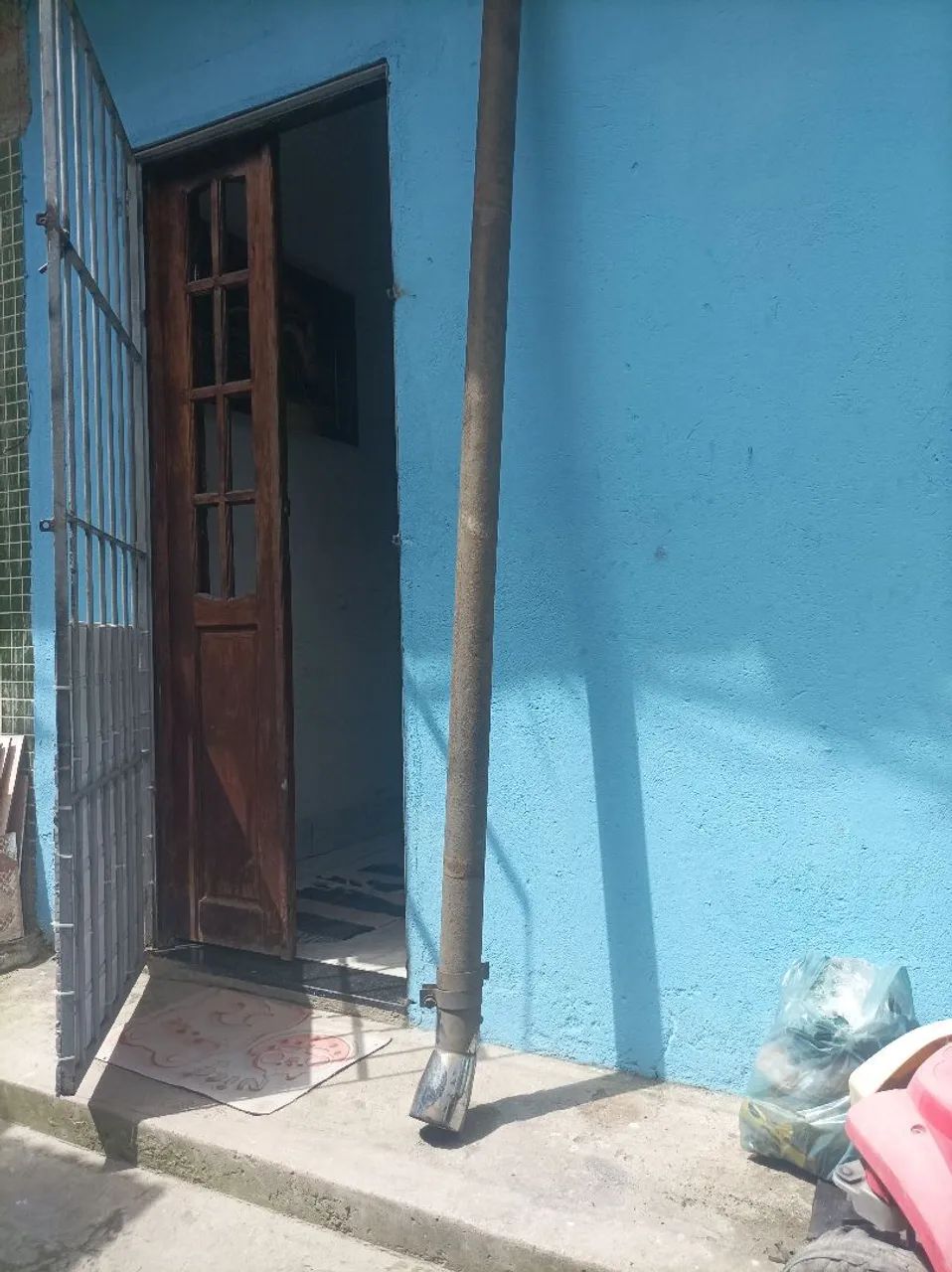 Escapamento  ,3 polegadas boiadeiro completo com ponteira cromada e braçadeira  - Foto 2
