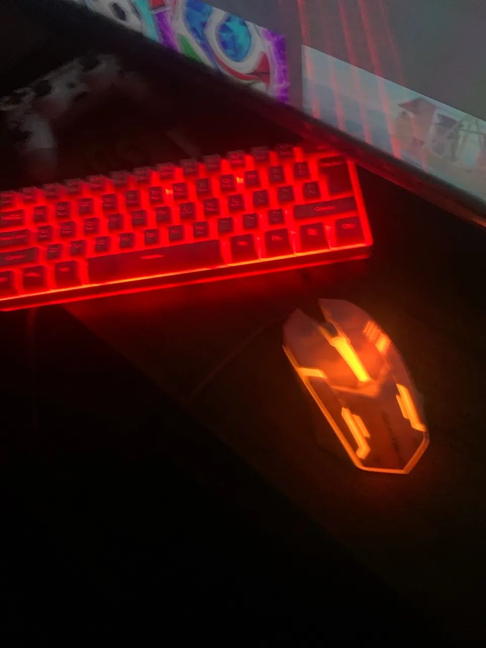 Mouse branco RGB - Foto 5