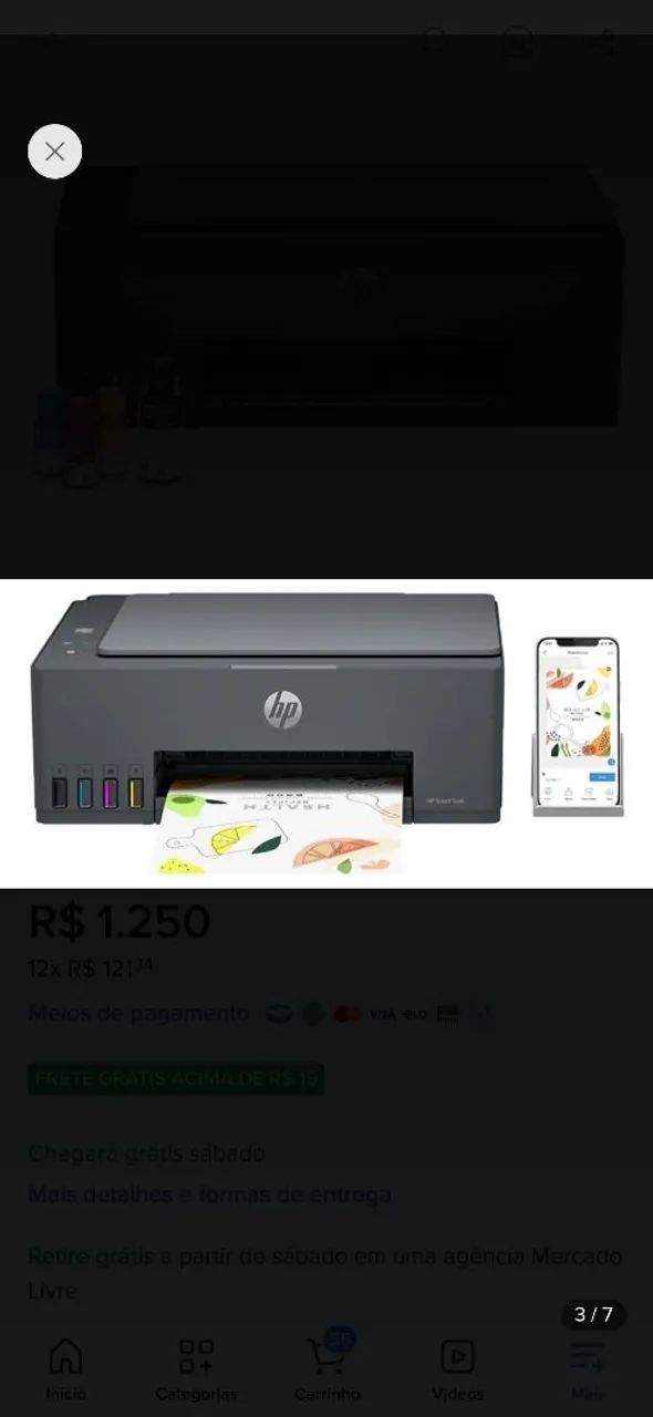 Impressor hp 584 - Foto 2