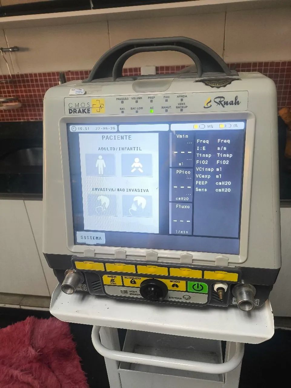 VENTILADOR PULMONAR CMOS DRAKE RUAH VALOR 5 MIL - Foto 4