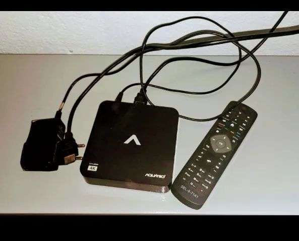 Tv Box aquário 4K 