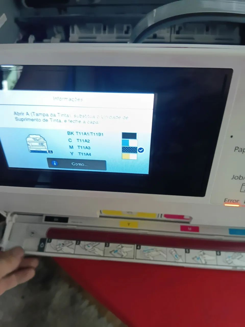 Consertos de epson workforce pro 