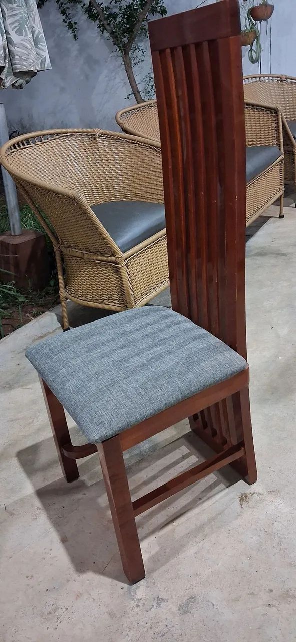 Vendo conjunto de 7 cadeiras  - Foto 2