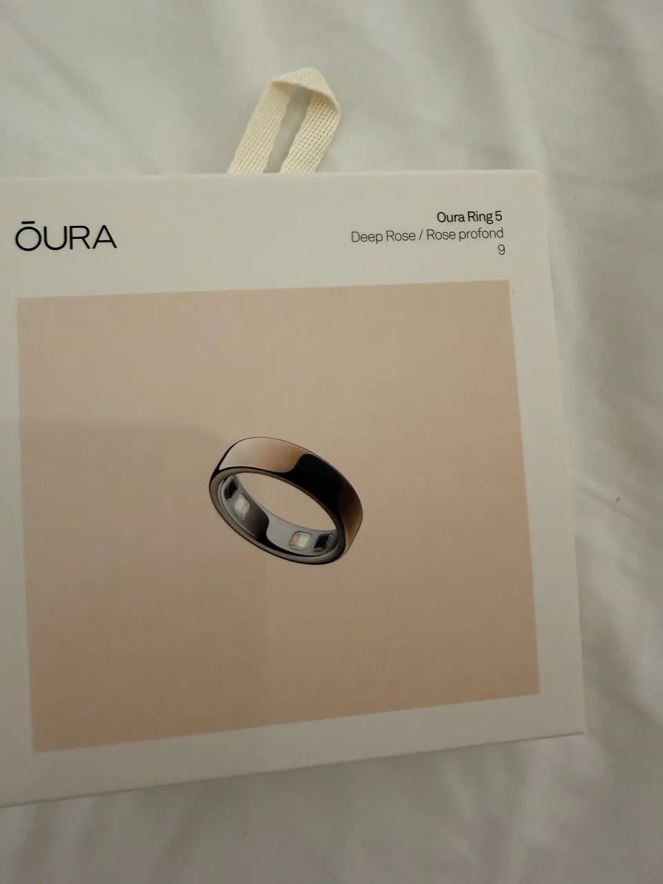 Oura Ring 5 - tamanho 9 - Cor Rosé - Foto 3
