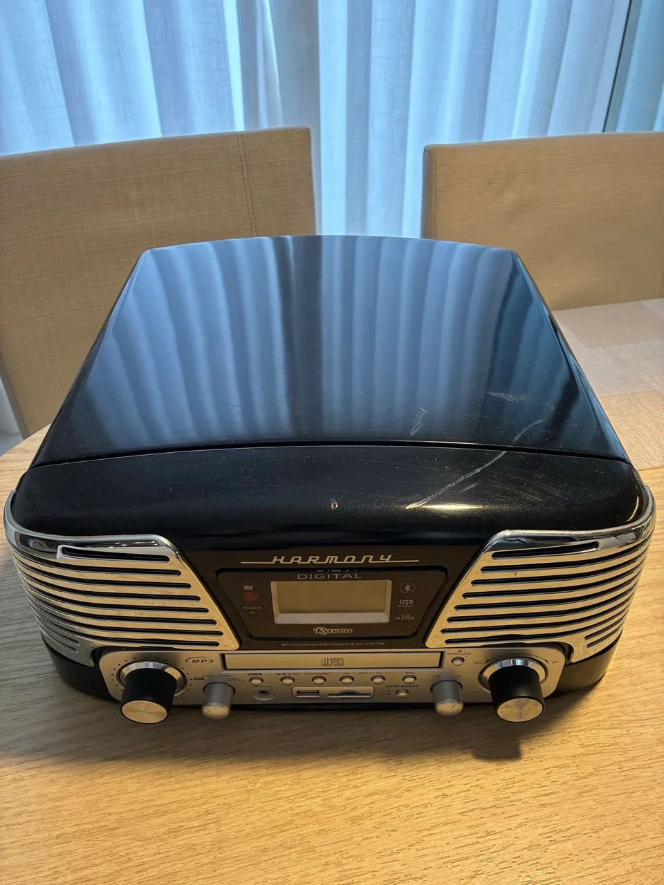 Toca discos, Cd e Pen Drive Harmony retrô  - Foto 2