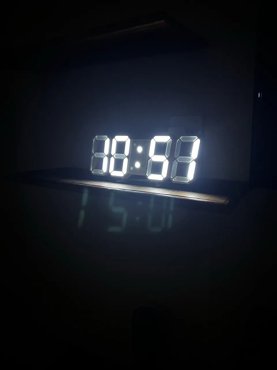 Relógio Digital LED 3D - Moderno - Foto 3