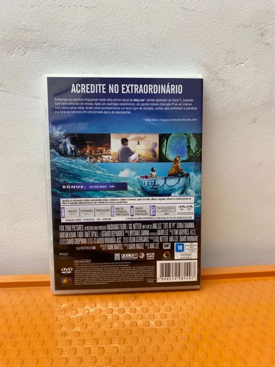 DVD as aventuras de pi - Foto 2