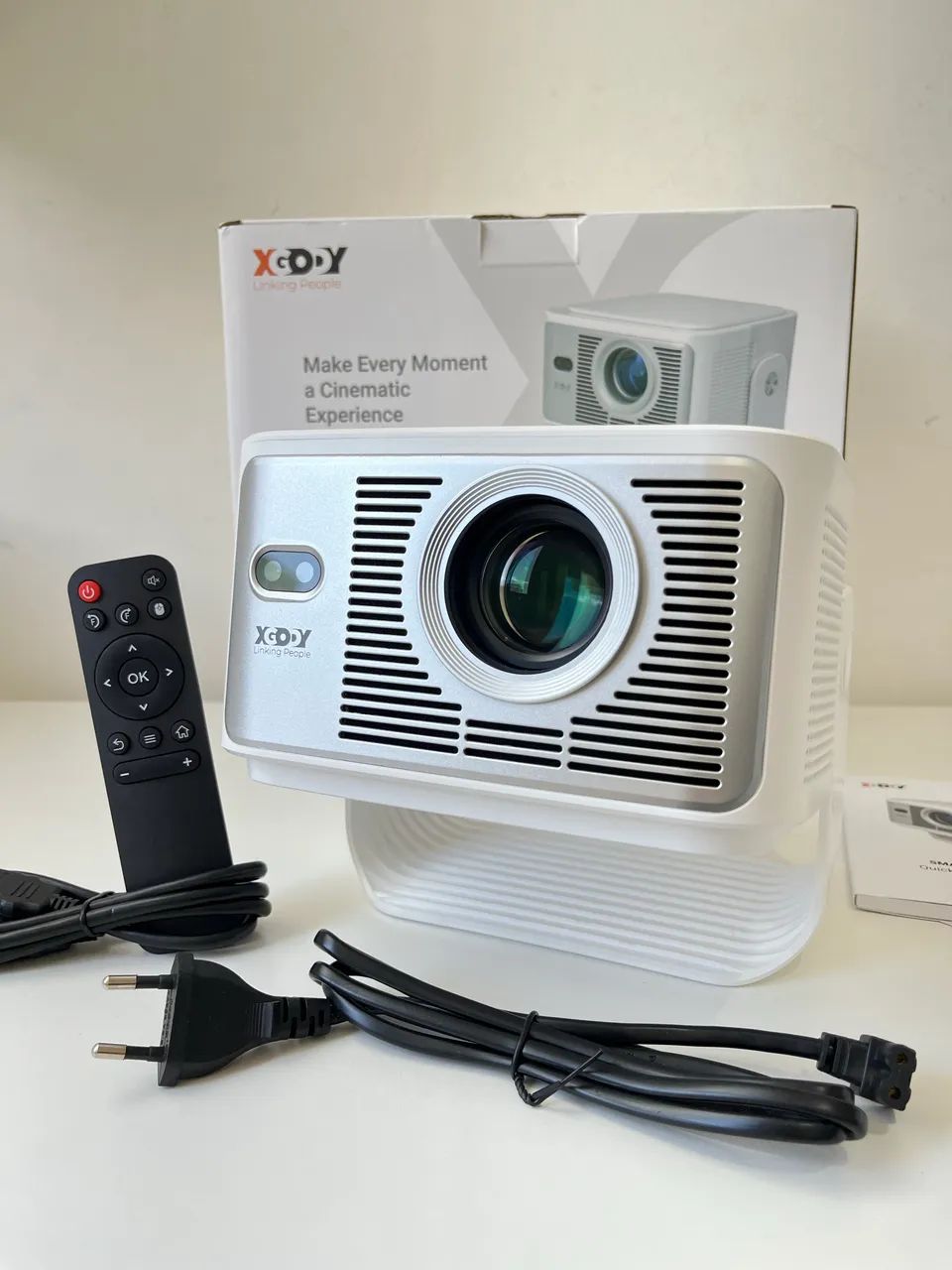 Projetor XGODY Gimbal 7 - Android 14 - 2GB RAM