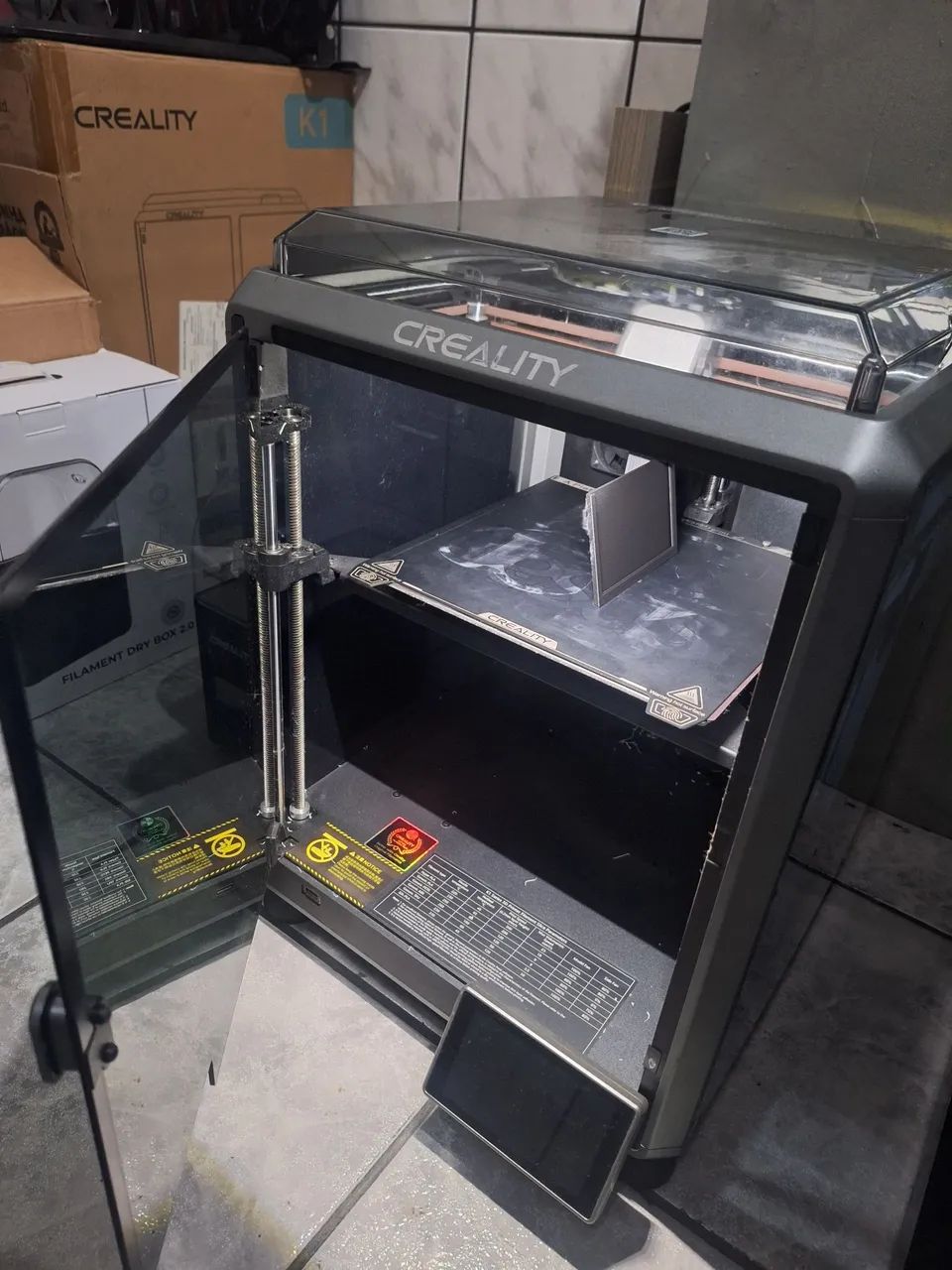 Impressora 3D Creality K1 + Dry Box 2.0 Creality - Kit Completo